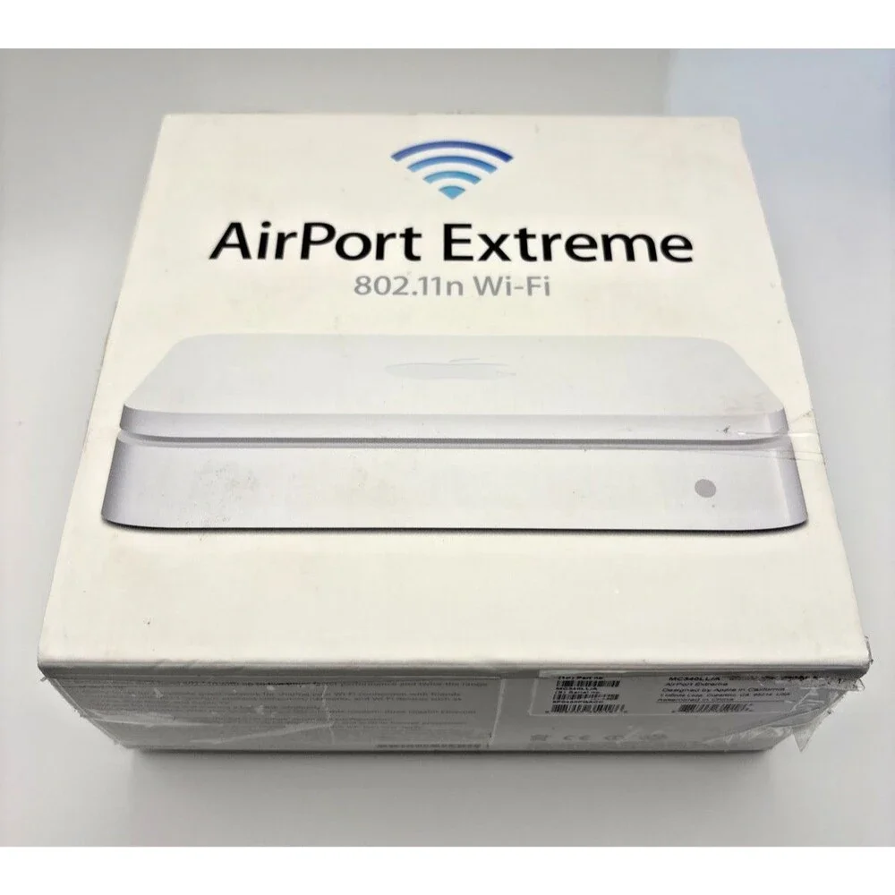 Apple AirPort Extreme 802.11n Base Station Model A1354 MC340LL/A 4th Gen